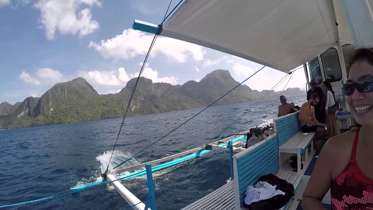 El Nido Dive boat YouTube
