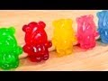 How To Make Gummy Bears - Regular AND SOUR - Video Recipe