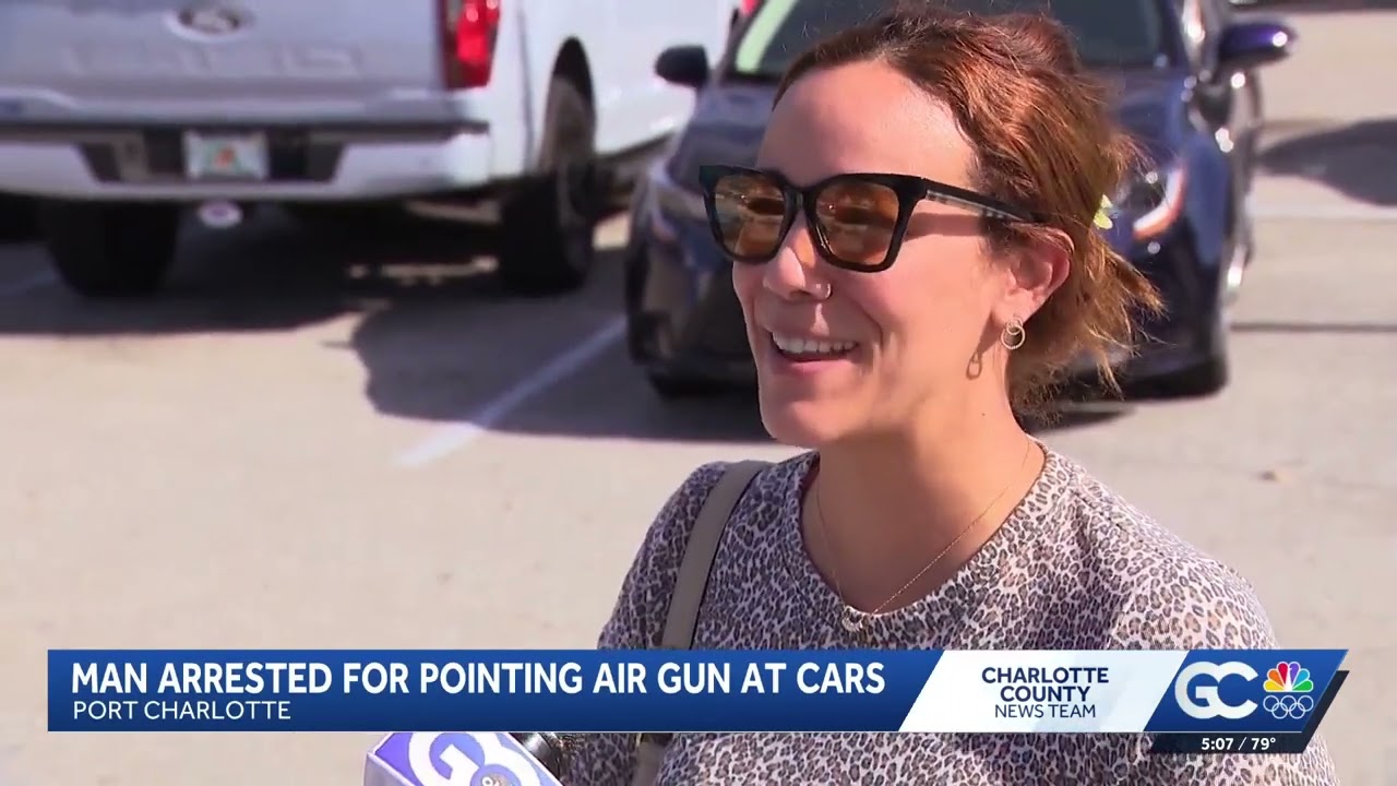 Port Charlotte man arrested after pointing air rifle at cars in Walmart parking lot