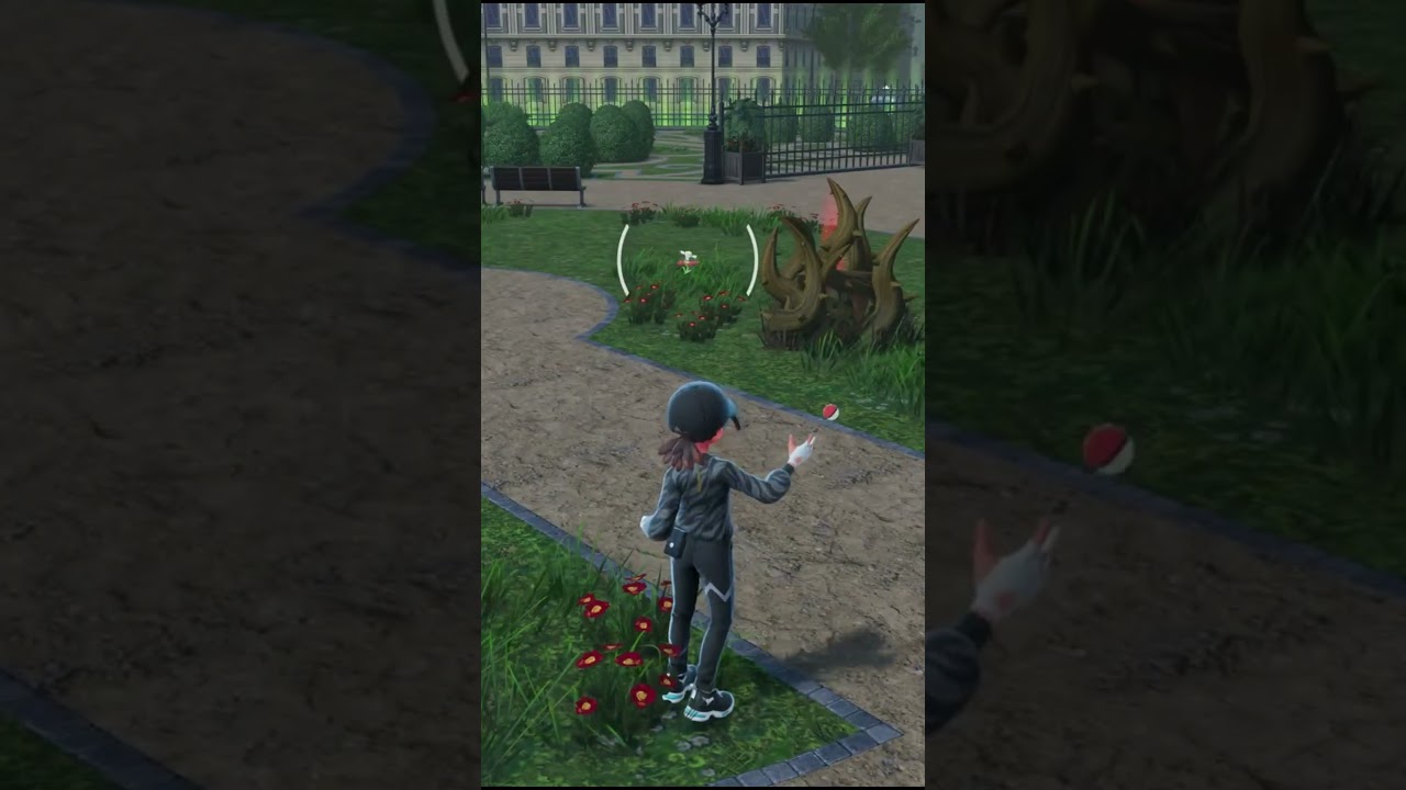 SHINY Skiddo caught in POKEMON LEGENDS ZA