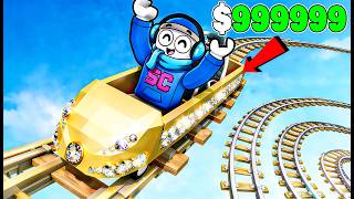 I became a TRILLIONAIRE making INFINITE Cart Rides in Roblox!!