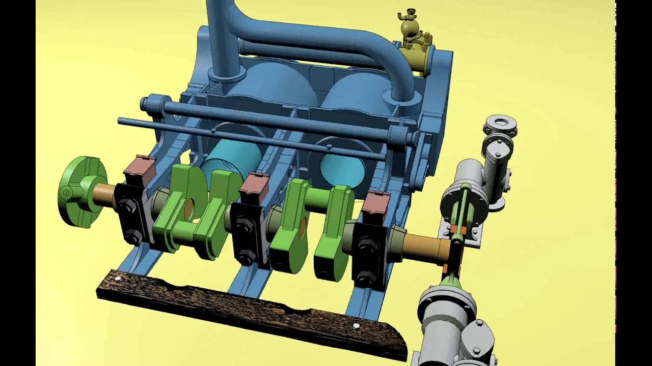 SS Xantho trunk engine YouTube