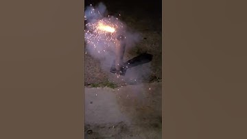 Excalibur Platinum 5" canister shell firework