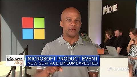 Microsoft unveils Surface Neo two-screened laptop, due to be released in 2020