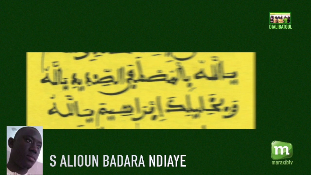 FIRI KHASSIDAK ASSINNDEDI AK.S.ALIOUN BADARA NDIAYE11.6.2017
