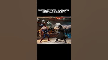 Ghostface Teased Homelander In Mortal Kombat, But... #shorts #mk1
