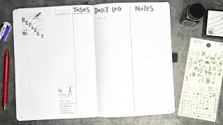 Learn to use the Alastair Method for your minimal Bullet Journal