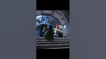 Luke vs Vader scene but is LEGO #lego #starwars #photography #creative #legostarwars #darthvader