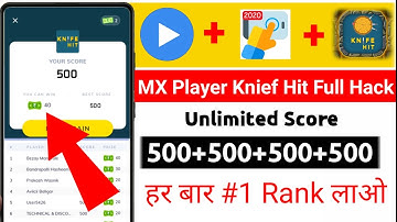 mx player knife hit game// mx player knife hit// mx player knife hit game trick