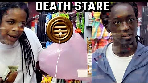 GIVING OUT CUSTOMERS IN THE HOOD PINK BAGS GOES WRONG (WATCH WITH NO HEADPHONES)