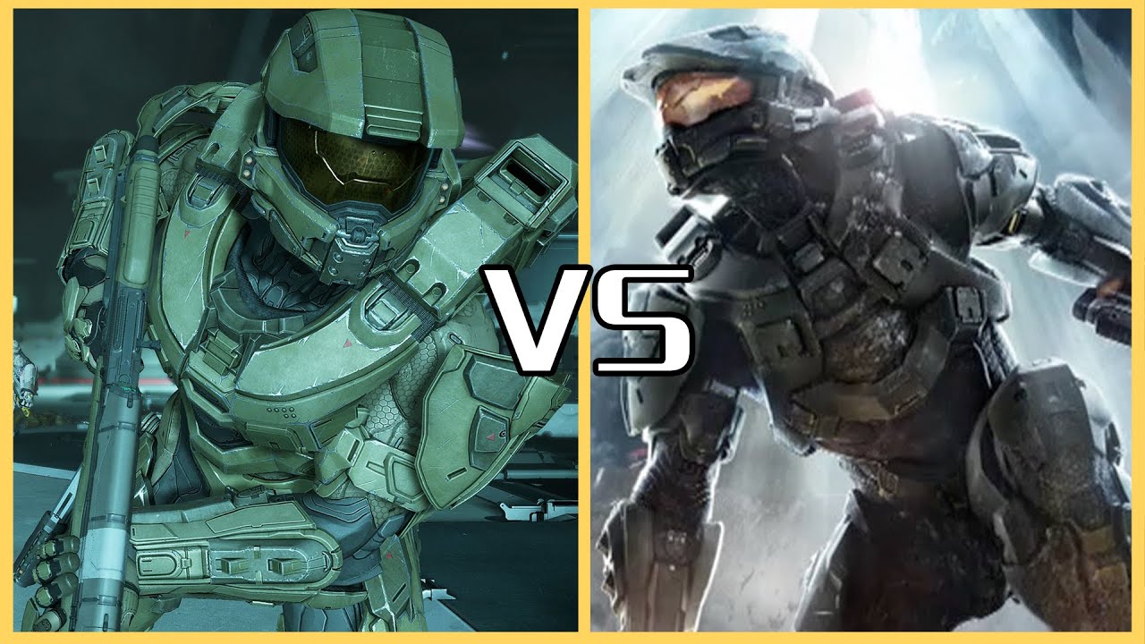 Halo 4 VS Halo 5 Guardians YouTube