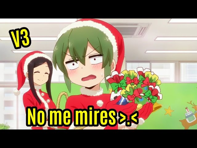 Ela dormiu nos ombros do Senpai 😱🤣! Senpai ga Uzai Kouhai no