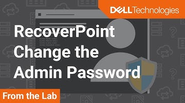 How to change the admin user password from the admin interface in RecoverPoint