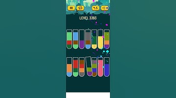 water sort puzzle - level 3393