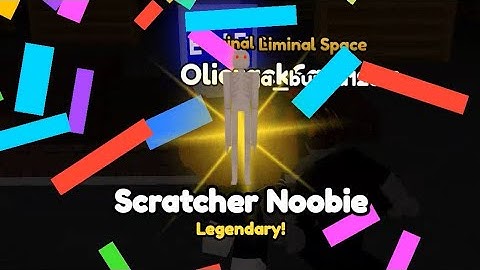 How to get SCRATCHER Noobie in FIND THE NOOBIES Roblox  Backrooms Update