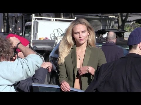 Video: Natasha Poly In The Daily Front Row Photo Shoot. December
