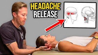 How to Relieve Headache Pain (Suboccipital Mobilization) Resimi