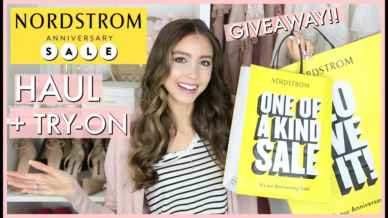 HUGE NORDSTROM ANNIVERSARY SALE  2018 HAUL +TRY ON - YouTube
