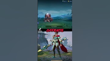 ZILONG VS BADANG #mlbb #badang #zilong #shorts