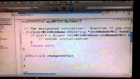 UISwitch via Interface builder.mp4