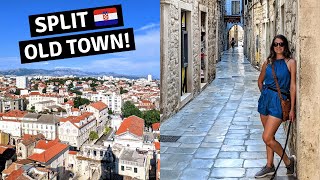 SPLIT 🇭🇷 Exploring Diocletian Palace, Bačvice Beach and More! | Vero and Justin (Travel vlog video)