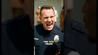 Cop Tries to Impound Billionaire’s Gold Rolls-Royce—Big Mistake! #shorts #karma #police