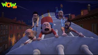 pisa tower chori part 01 motu patlu cartoon wow kidz spot