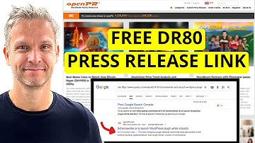 How to get a free DR 80 press release link