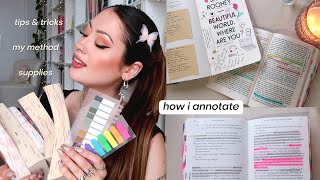 how i annotate my books 📖 my full annotating process!