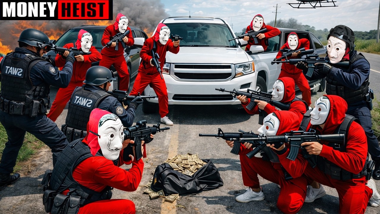 PARKOUR VS MONEY HEIST! 6 | BAD GUYS: NO ESCAPE, Final Standoff with SWAT (BELLA CIAO) Epic POV