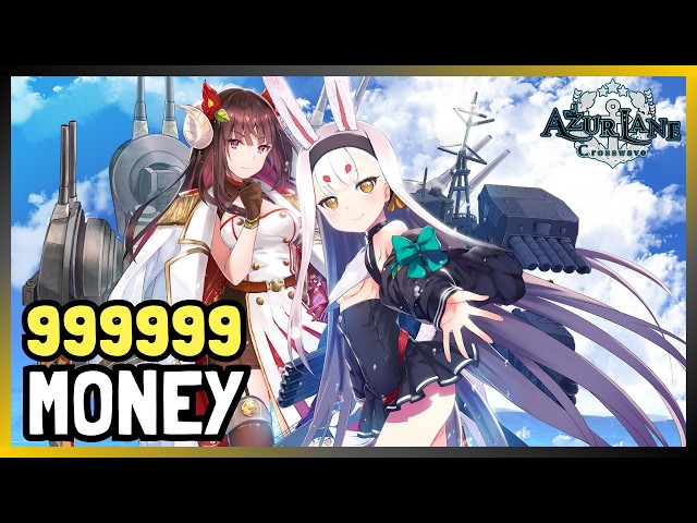 Azur Lane Crosswave 9999999 Money & Ticket Premium Save File PS4