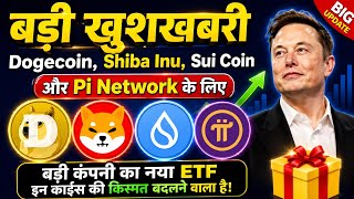 Dogecoin, Shiba Inu, Pi Network, Sui Coin Holders के लिए बड़ी खुशखबरी |Latest Crypto News |Pi Update