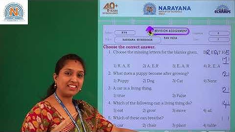 13TH AUG PAN INDIA CLASS I EVS REVISION ASSIGNMENT KEY