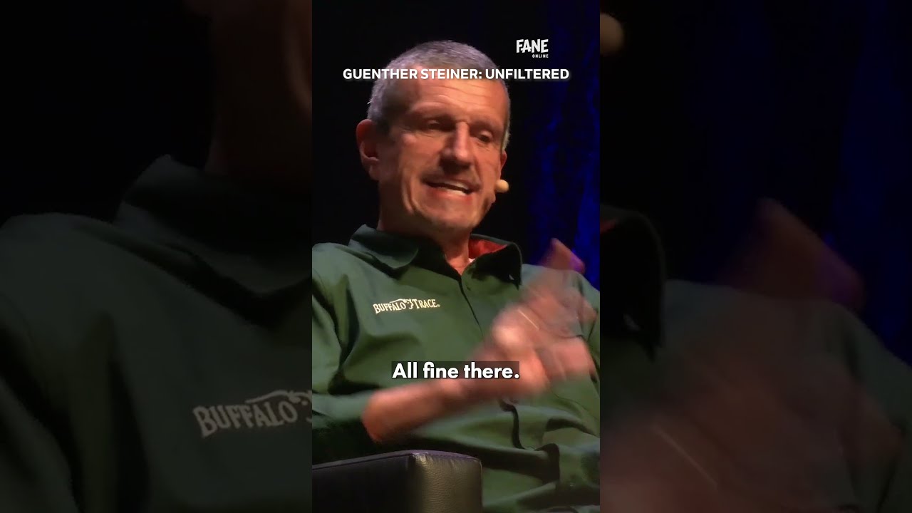 Guenther Steiner Brings Unfiltered To Leicester