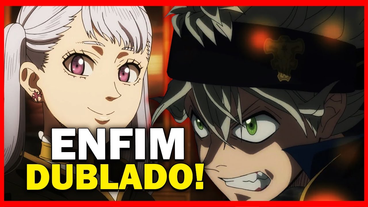 Black Clover  3ª temporada dublada estreia na Crunchyroll