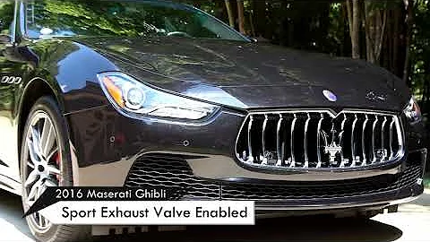 Maserati Ghibli | Pure Exhaust Sound