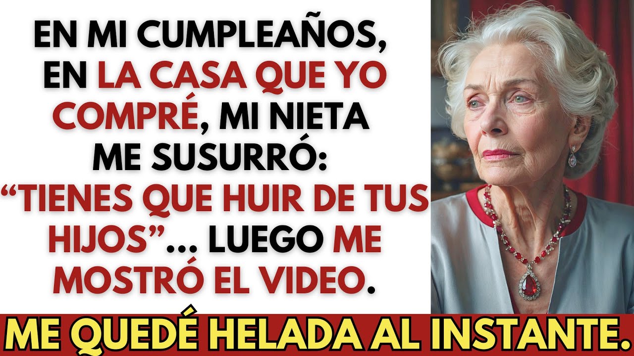 En mi cumpleaños número 70, mi nieta me apartó — y me dijo que huyera de mis propios hijos