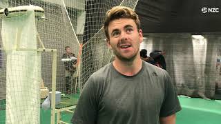 Canterbury's Blake Coburn in the nets at Trent Bridge - Cricket World Cup 2019