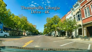 Driving Through Thomasville, Georgia