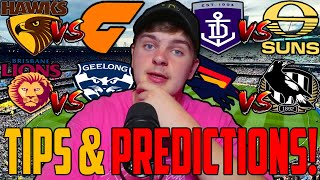 2025 AFL FINALS WEEK 1 TIPS & PREDICTIONS!