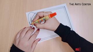 Christmas | Border Design on Paper | Practical Khata Design | File Decoration Idea The Arts Center