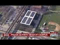 Heavy police presence near illinois institute of technology campus