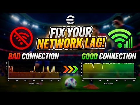 Fix Network Lag in eFootball Division Matches | Reduce Ping & Delay (Working Method)