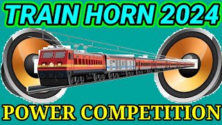 Train horn Dj Competition//2024 New Competition horn/Horn Dj Resimi