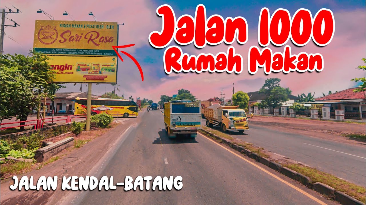 LANCAR!!! JALAN PANTURA KENDAL BATANG PROPINSI JAWA TENGAH