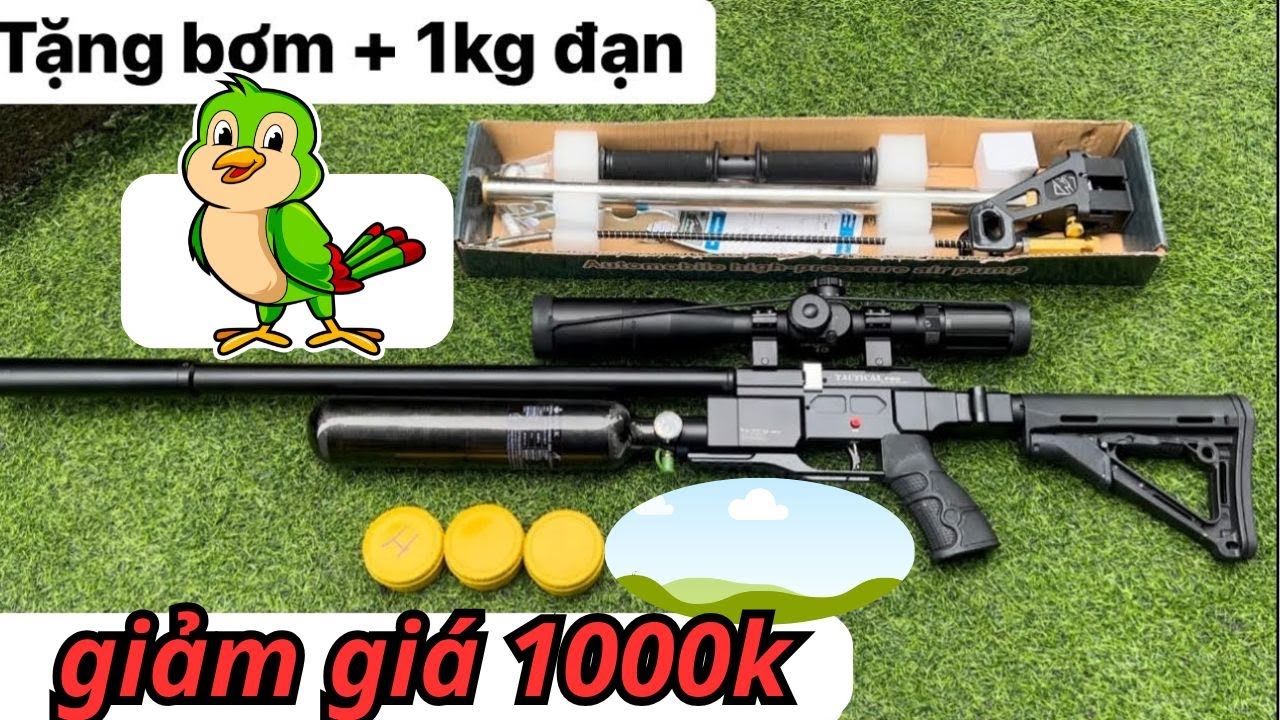 2TRIỆU. Máy Bơm Súng PCP | Thanh Lý Bơm Máy Cao Áp PCP | Bơm Máy PCP Mới 2026 - Siêu Khỏe, Bơm Nhanh