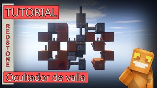 Tutorial Redstone - Ocultador de valla ( Minecraft / Xbox / PlayStation / Pc )