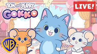 🔴 LIVE! Tom & Jerry Gokko MARATHON 💖 | Season 1-2 FULL EPISODES | #KidsCartoons @wbkids