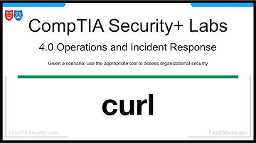 Transfer Data with curl | Security+ Command Line Tools (Ep.26)