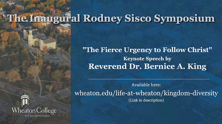 Bernice A. King | The Fierce Urgency to Follow Chr...